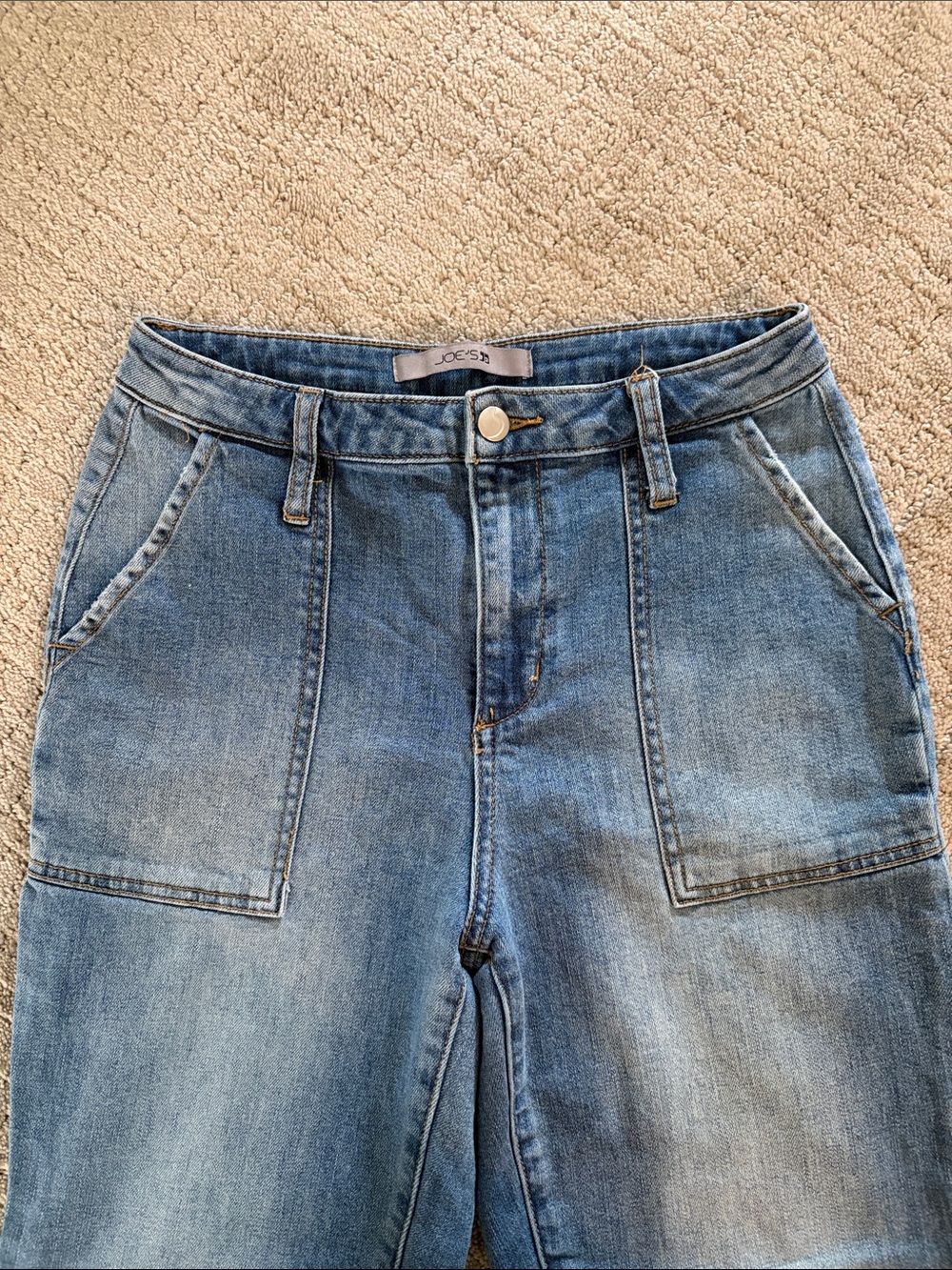 Joe's Jeans Women's Straight Leg Jeans - Light Blue Wash - Picture 2 of 6